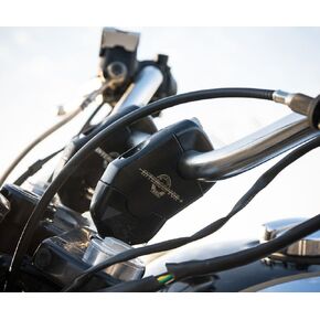Pull Back Angular Handlebar Riser Compatible with Royal Enfield INTERCEPTOR 650 in Kuwait