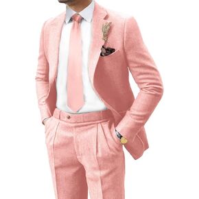Retro Tweed Mens Suit Herringbone Slim Fit 2 Buttons Men's Jackets Sets Prom Wedding Jacket Blazer Pants Groom Tuxedo Set in Kuwait