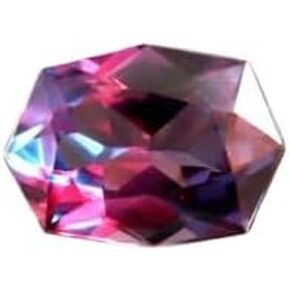 10CT Certified Natural Alexandrite Stone - Faceted Sharp Octagon Cut, Multi-Color Changing Loose Gemstone Collectible Gem Stone for Making Jewelry in Kuwait