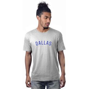 Daxton Premium Basic Crew Neck Short Sleeve Tshirt Cities Dallas Letter in Saudi Arabia