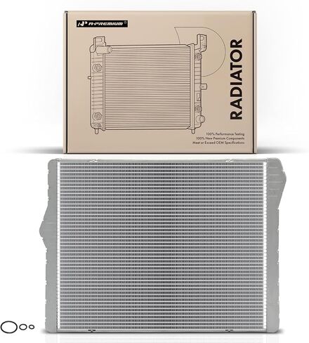 A-Premium Engine Coolant Radiator Assembly Compatible with BMW F10 Series 528i 2011 3.0L in Saudi Arabia