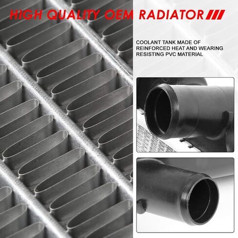 Auto Dynasty Radiator Compatible with 03-08 Mazda 6 3.0L V6 AT, DPI 2672 Factory Style 1-Row Cooling Radiator, Aluminum Core in Saudi Arabia