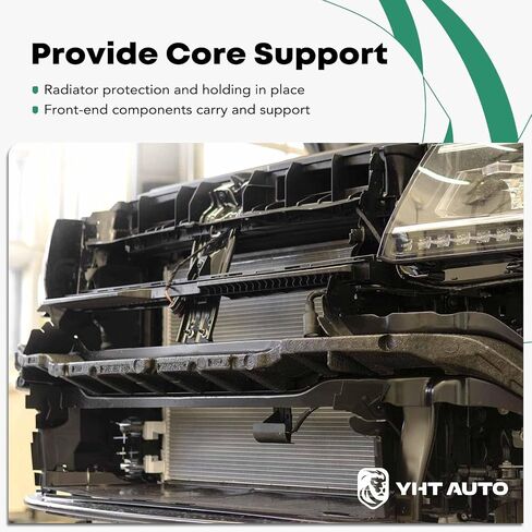 YHTAUTO Radiator Support Front Right Passenger Side Tie Bar Fit for Dodge Ram 1500 2002-2008, Ram 2500/Ram 3500 2003-2009, Steel Radiator Core Support Assembly in Saudi Arabia