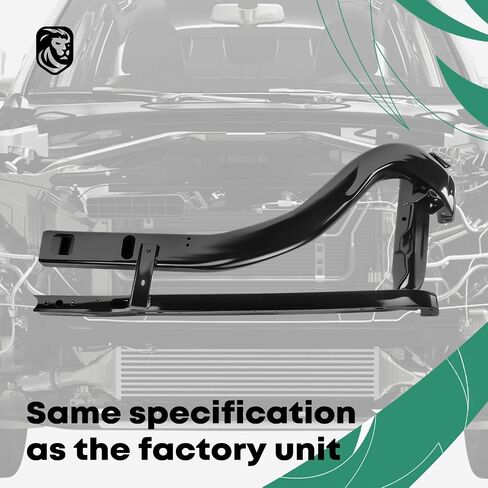 YHTAUTO Radiator Support Front Right Passenger Side Tie Bar Fit for Dodge Ram 1500 2002-2008, Ram 2500/Ram 3500 2003-2009, Steel Radiator Core Support Assembly in Saudi Arabia