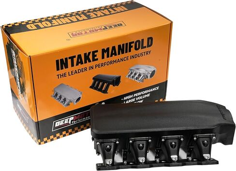 LS1/LS2/LS6 102mm Casting Bolted Intake Manifold with fuel rail (Satin) in Kuwait