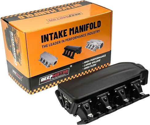 LS1/LS2/LS6 102mm Casting Bolted Intake Manifold with fuel rail (Satin) in Kuwait