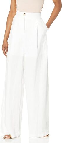 Armani Exchange Women's Linen Wide Leg Pants in Saudi Arabia