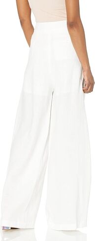 Armani Exchange Women's Linen Wide Leg Pants in Saudi Arabia