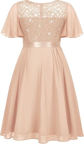 Missmay Women's Plus vize v-tele requin floral lace style style coctail bress for wedding guest in Kuwait