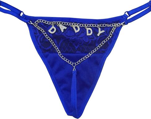 Thongs المخصصة مع نص Rhinestone اسم للنساء ، رسائل شخصية DIY Sexy G-Strings سراويل داخلية ، هدايا عيد الحب للزوجة ، صديقة ، لها ، مقاس واحد يناسب الجميع in Saudi Arabia