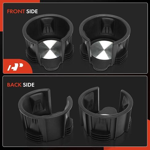 A-Premium 2Pcs Cup Holder Compatible With Land Rover Range Rover 2007-2021, Discovery 2017-2021, Sport 2015-2021, LR2, LR3, LR4, Defender 90 110, Front, in Center Console in Saudi Arabia