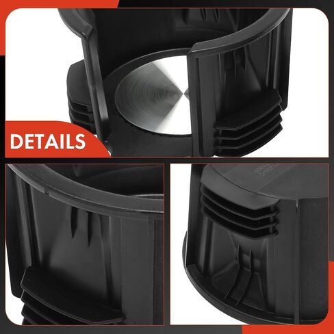 A-Premium 2Pcs Cup Holder Compatible With Land Rover Range Rover 2007-2021, Discovery 2017-2021, Sport 2015-2021, LR2, LR3, LR4, Defender 90 110, Front, in Center Console in Saudi Arabia