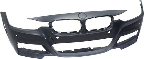 Garage-Pro Front Bumper Cover Comptible with BMW 320i 2013-2018, BMW 320i xDrive 2013-2018, Primed, With tow hook hole, With Fog Light Holes, PDC Sensor in Saudi Arabia