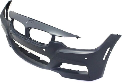 Garage-Pro Front Bumper Cover Comptible with BMW 320i 2013-2018, BMW 320i xDrive 2013-2018, Primed, With tow hook hole, With Fog Light Holes, PDC Sensor in Saudi Arabia