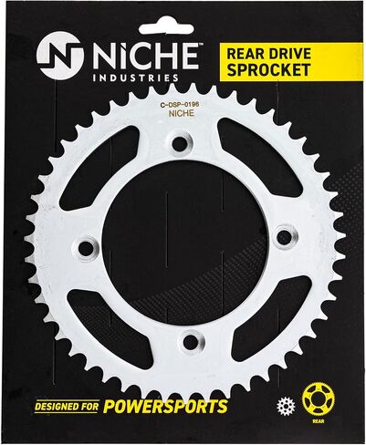 NICHE Drive Sprocket Chain Combo for Yamaha YZ80 Suzuki RM85 Front 14 Rear 47 Tooth 428HZ Standard 118 Links in Saudi Arabia