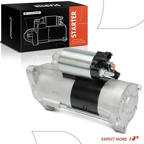 A-Premium Starter Motor متوافق مع Chevrolet Malibu 2016 ، Cruze 2016 & Buick Encore 2016 ، 1.4L 1.5L ، 12V 2.0 KW 17-TETH في اتجاه عقارب الساعة ، استبدل# MPA12458 in Saudi Arabia