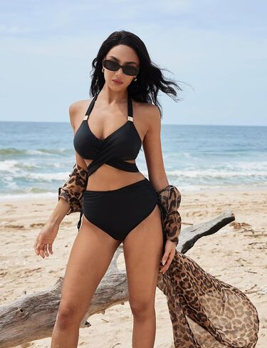 Suuksess Womens High Pherced Bikini مجموعات البطن in Kuwait