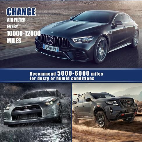 استبدال مرشح الهواء المحرك 15908915 لشيفروليه سيلفرادو 1500 5.3L 1999-2017 ، ل Tahoe 5.3L 2000-2019 ، لـ Silverado 2500 HD 6.0L 2001-2019 ، لـ Silverado 1500 4.8L 1999-2013 in Kuwait