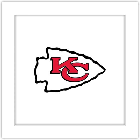 Trends International Gallery Pops NFL Kansas City Chiefs - Mark Mark Canvas Wall Art ، إصدار غير مؤلف ، 12 "× 12" معرض Pops Canvas Wall Art in Kuwait