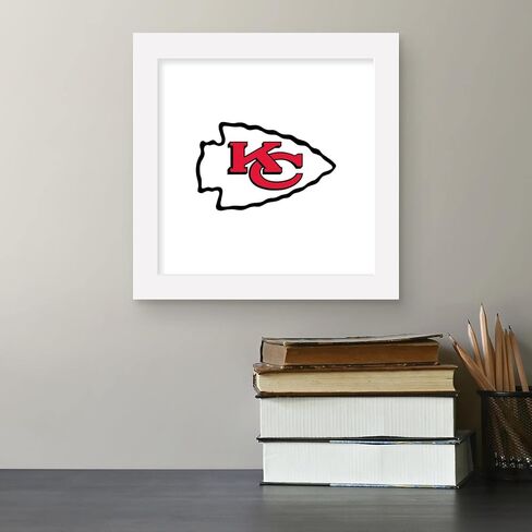 Trends International Gallery Pops NFL Kansas City Chiefs - Mark Mark Canvas Wall Art ، إصدار غير مؤلف ، 12 "× 12" معرض Pops Canvas Wall Art in Kuwait