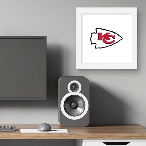 Trends International Gallery Pops NFL Kansas City Chiefs - Mark Mark Canvas Wall Art ، إصدار غير مؤلف ، 12 "× 12" معرض Pops Canvas Wall Art in Kuwait