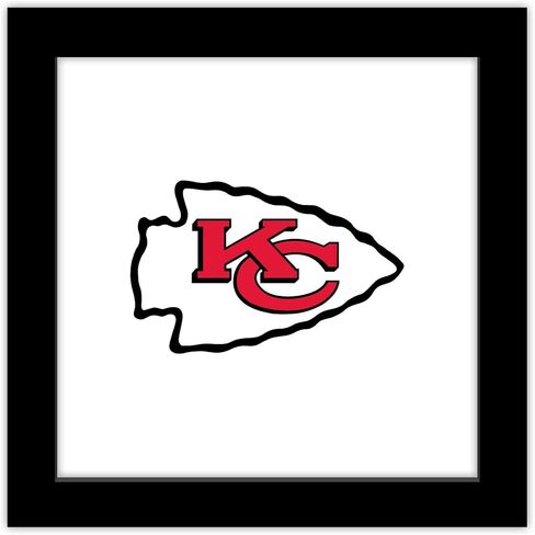 Trends International Gallery Pops NFL Kansas City Chiefs - Primary Mark Canvas Wall Art, Unframed Version, 12" x 12" Gallery Pops Canvas Wall Art in Saudi Arabia