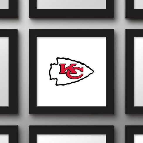 Trends International Gallery Pops NFL Kansas City Chiefs - Primary Mark Canvas Wall Art, Unframed Version, 12" x 12" Gallery Pops Canvas Wall Art in Saudi Arabia