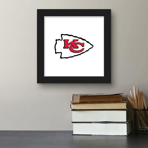 Trends International Gallery Pops NFL Kansas City Chiefs - Primary Mark Canvas Wall Art, Unframed Version, 12" x 12" Gallery Pops Canvas Wall Art in Saudi Arabia