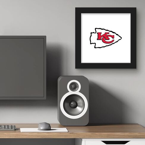 Trends International Gallery Pops NFL Kansas City Chiefs - Primary Mark Canvas Wall Art, Unframed Version, 12" x 12" Gallery Pops Canvas Wall Art in Saudi Arabia