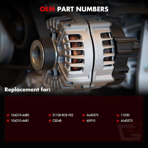 المولد الملائم لهوندا أوديسي 2005-2007 ، ل Honda Pilot 2005-2008 لـ Acura MDX 3.7L 2007-2009 لـ ACURA RL 3.5L 2005-2008 لـ MDX 3.5L 2003-2006 لـ ACURA TL 2005-2008 ، 104210-4481 11030 in Saudi Arabia