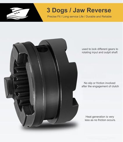 52-822539t Boat Motor Clutch Dog 3 Jaw Reverse Fits for 90-120 hp, 96-97 Force Outboards, 50-125 hp Mercury 3 cyl. and 4 cyl. Outboard Motors Clutch Dog Shifter Replace for Mercury 52-822539t in Saudi Arabia