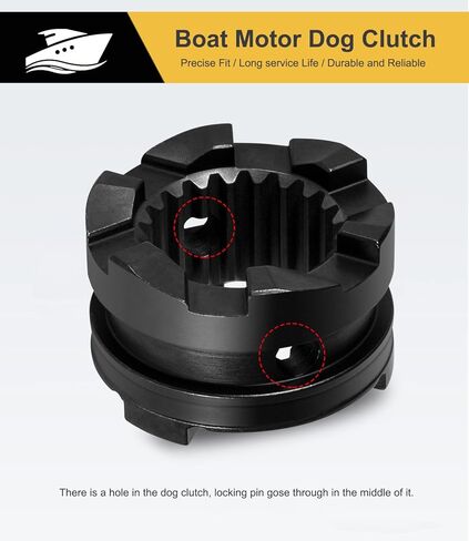 52-822539t Boat Motor Clutch Dog 3 Jaw Reverse Fits for 90-120 hp, 96-97 Force Outboards, 50-125 hp Mercury 3 cyl. and 4 cyl. Outboard Motors Clutch Dog Shifter Replace for Mercury 52-822539t in Saudi Arabia
