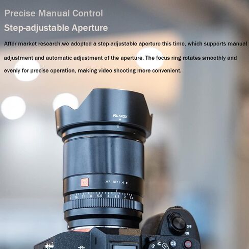 Viltrox 35mm f/1.7 F1.7 APS-C Auto Focus Lens للكاميرات الإلكترونية ، عدسة كاميرا كبيرة الفتحة لـ Sony A6600 A6700 ZV-E10 FX30 FX3 A7RI A7RV A7SII A7II in Kuwait