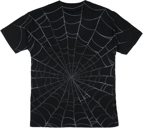 The Nightmare Before Christmas Men's Jack Front and Back Web Print Short Sleeve T-Shirt in Saudi Arabia
