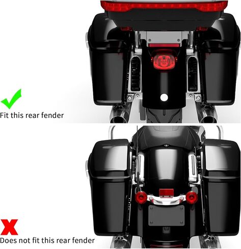 TCMT Saddlebag LED تدعم إدراج الإضافات الإضافية FIT لـ Harley Road Glide FLTR 2014-2023 Electra Glide Ultra Classic 2014-2019 Ultra Limited 2014-2024 in Saudi Arabia
