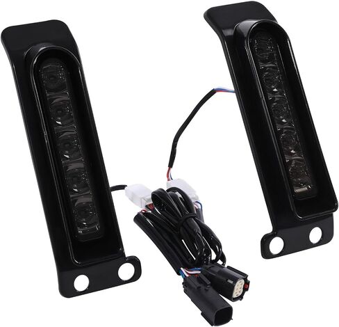 TCMT Saddlebag LED تدعم إدراج الإضافات الإضافية FIT لـ Harley Road Glide FLTR 2014-2023 Electra Glide Ultra Classic 2014-2019 Ultra Limited 2014-2024 in Saudi Arabia