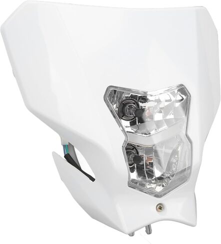 DC12V Motorcycle Headlight with High Brightness, Multifunctional Adjustment, for CRF450L CRF450XR 2019-2020 (White) in Saudi Arabia