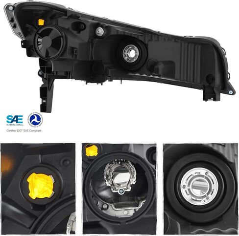 AKKON - FIT 2012 2013 2014 ACURA TL [HID | XENON] Projector Leadlamp Meadlamp Sharp in Kuwait