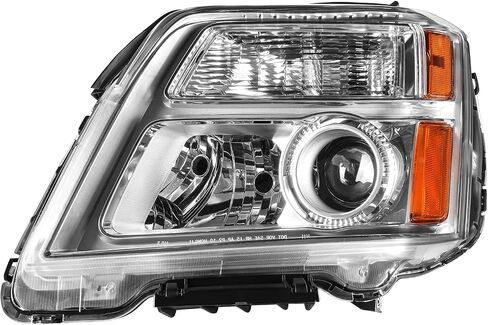 Torchbeam Headlight Assembly, Replacement for Terrain 2016-2017, Bumper Headlamp Chrome Housing Amber Reflector, Passenger Side in Saudi Arabia
