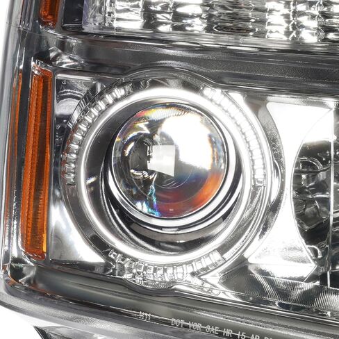 Torchbeam Headlight Assembly, Replacement for Terrain 2016-2017, Bumper Headlamp Chrome Housing Amber Reflector, Passenger Side in Kuwait