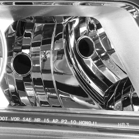 Torchbeam Headlight Assembly, Replacement for Terrain 2016-2017, Bumper Headlamp Chrome Housing Amber Reflector, Passenger Side in Saudi Arabia