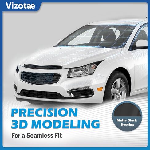 Headlights Assembly W/Bulbs for 2011-2015 Chevy Cruze Diesel/2015 Cruze L/2016 Limited Halogen Headlamp Replacement Driver & Passenger Side in Kuwait