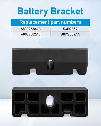 قوس البطارية ملائمة لجيب رانجلر شيروكي المصارع ، مناسب ل Dodge Dart ، ملائمة لـ RAM 1500 2500 3500 ، بطارية عقد الاستبدال 68082538AB 53109859 in Saudi Arabia