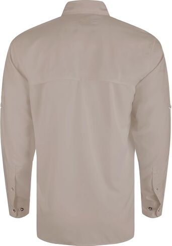 Drake Waterfowl Men's 8-Shot Flyweight Long-Sleeved Shirt | Moisture-Wicking Quick-Drying Lightweight Camo Hunting Shirt, Mossy Oak Original Shadow Grass, Size: 2XL in Saudi Arabia