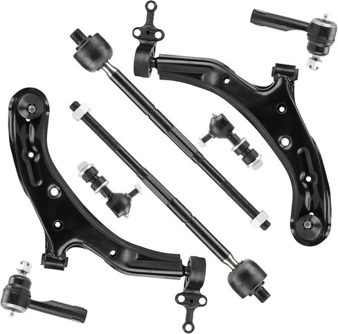 8PCS Front Lower Left Right Control Arms Suspension Kits w/Ball Joint Assembly Fit for Nissan Sentra 2001 2002 2003 2004 2005 2006 in Saudi Arabia