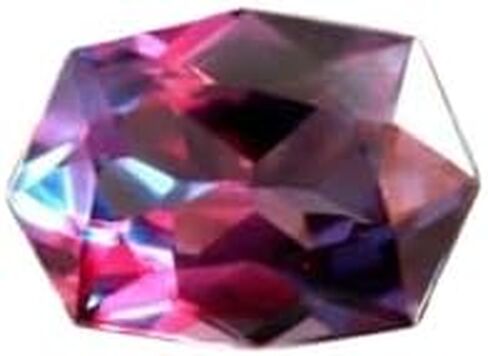 10CT Certified Natural Alexandrite Stone - Faceted Sharp Octagon Cut, Multi-Color Changing Loose Gemstone Collectible Gem Stone for Making Jewelry in Saudi Arabia