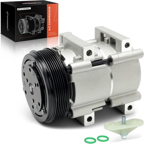A-Premium A/C Compressor with Clutch Compatible with Ford Taurus 3.8L 1988-1991, Thunderbird 3.8L 1989-1997, Mercury Cougar 3.8L 1989-1997, Sable 3.8L 1992-1995 in Saudi Arabia