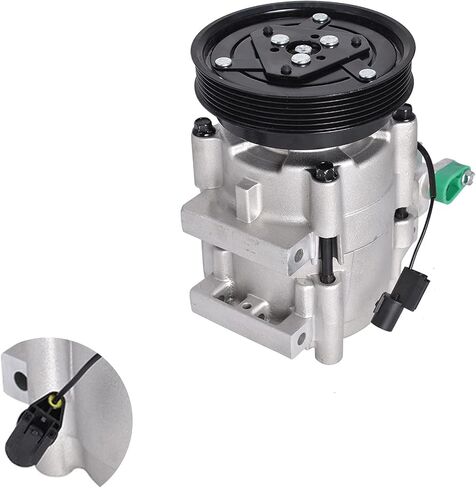 munirater A/C Compressor w/Clutch Replacement for 2001-2006 Santa Fe 10957SC 5512440 in Saudi Arabia