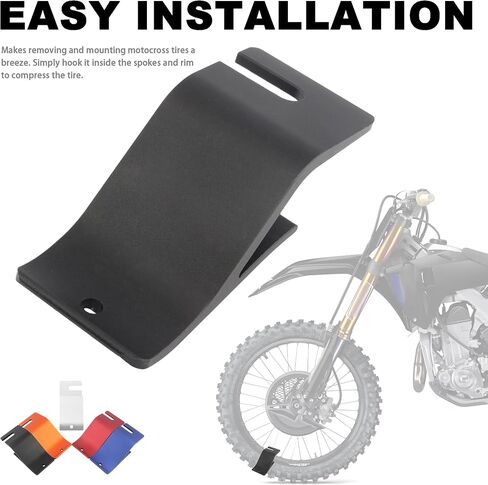 Motorcycle Repair Tire Bead Installation Assistance Tools,Dirt Bike Off-Road Tire Removal Install Assistance Changer Tool for CRF CR KXF KX YZF YZ RM RMZ DRZ EXC SXF XCF EXCF XCW(Silver) in Saudi Arabia