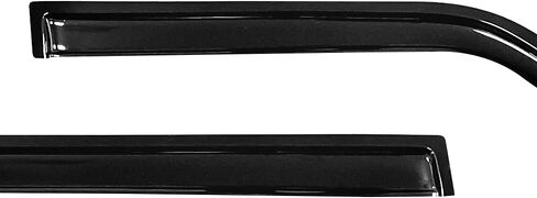 Tape on Window Visors Compatible with 2007-2018 Jeep Patriot, Slim Style Acrylic Smoke Tinted Sun Rain Wind Guards Shield Vent by IKON MOTORSPORTS 2008 2009 2010 2011 2012 2013 2014 2015 2016 2017 in Saudi Arabia